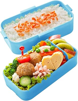 Amazon|スケーター(Skater) 弁当箱 2段 シリコン製内蓋付 900ml 大
